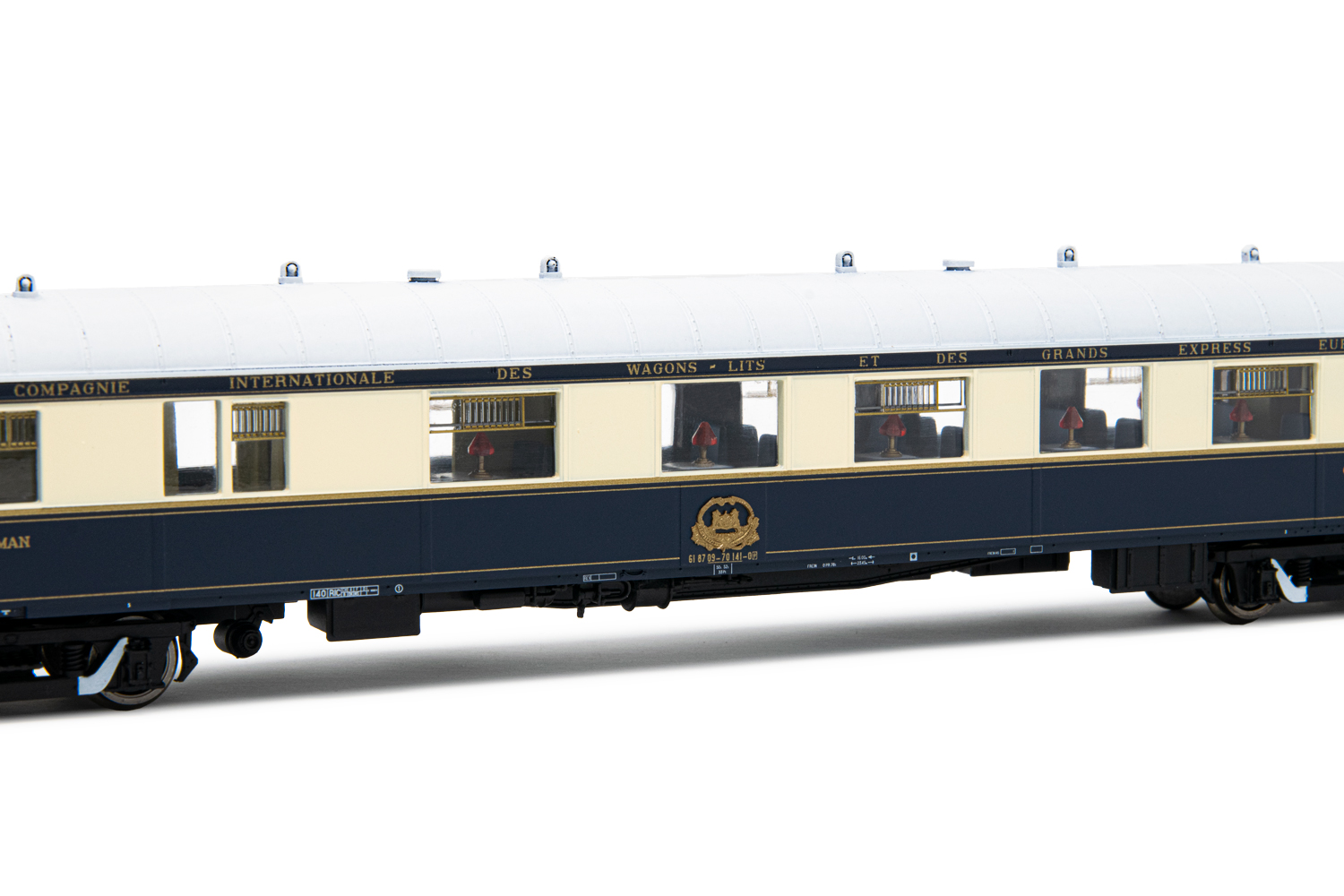 2-unit set of restaurant coaches for 